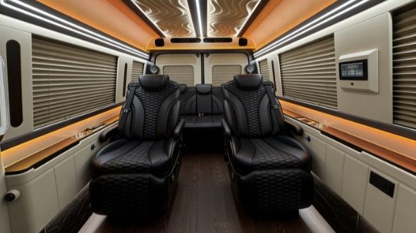 8 passenger sprinter van inside amarillo