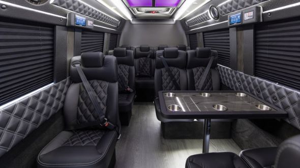 amarillo 15 passenger sprinter van interior
