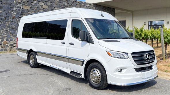 amarillo wine tour sprinter van rental