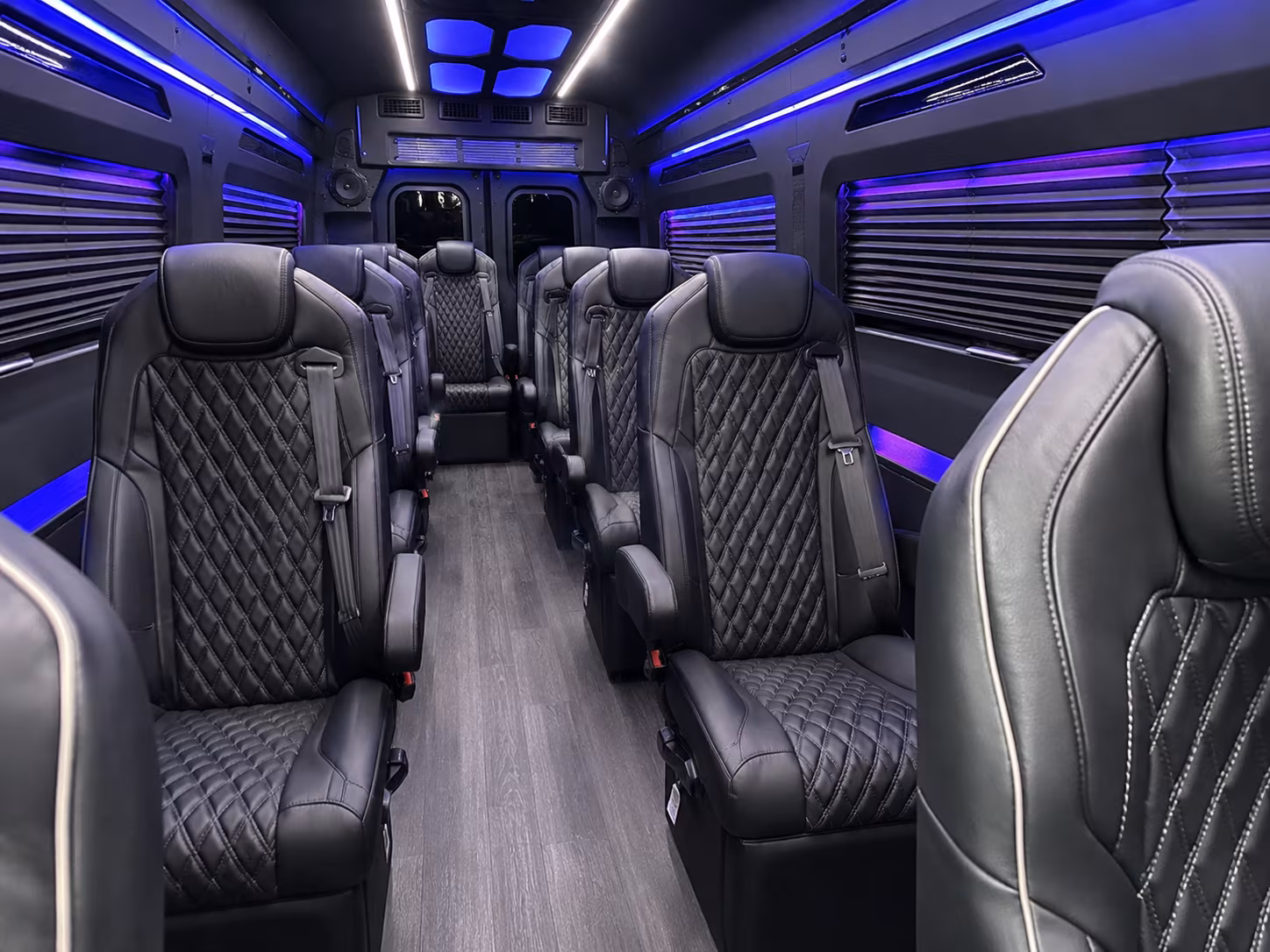 amarillo 12 passenger sprinter van interior