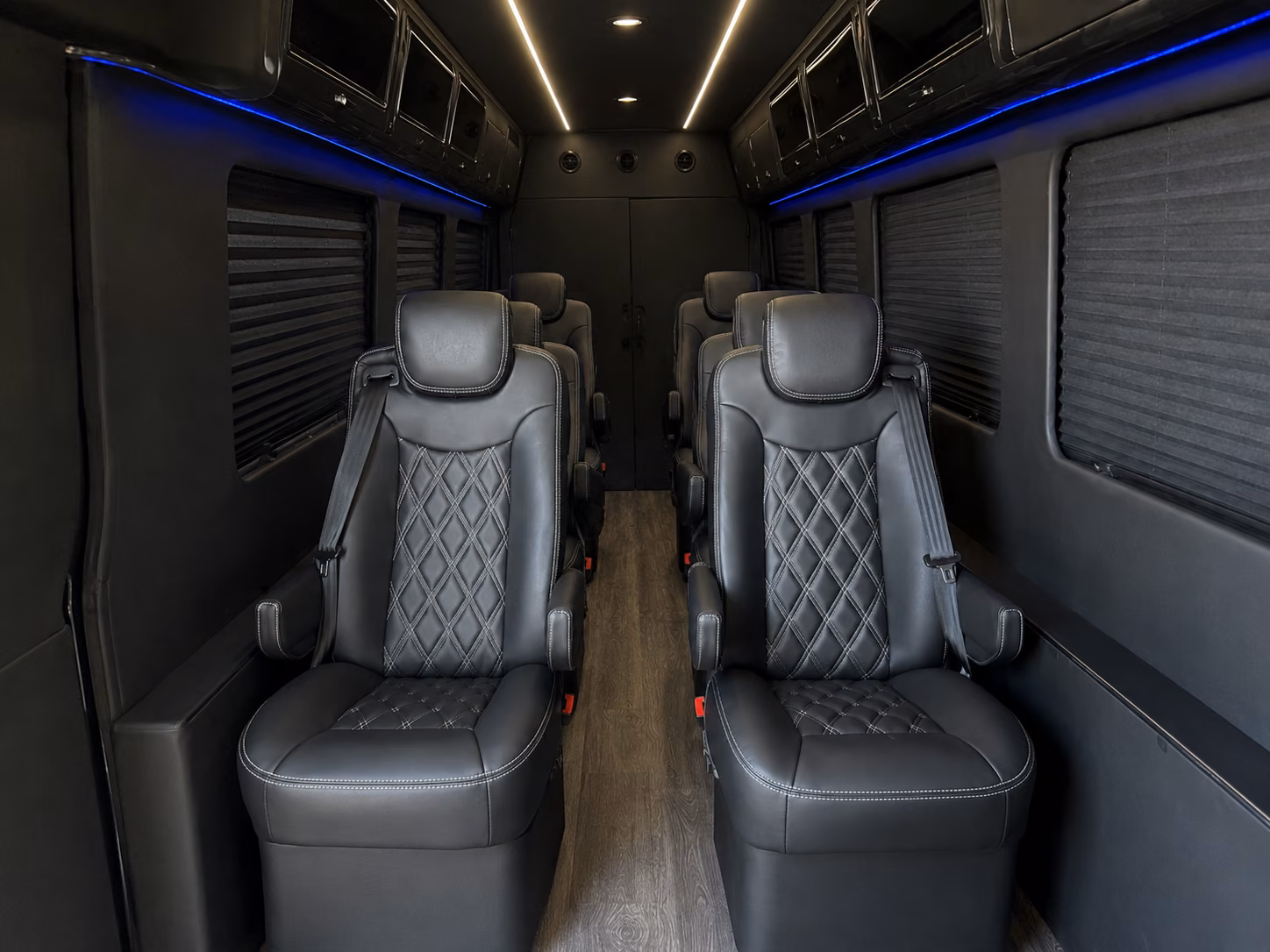amarillo 15 passenger sprinter van inside