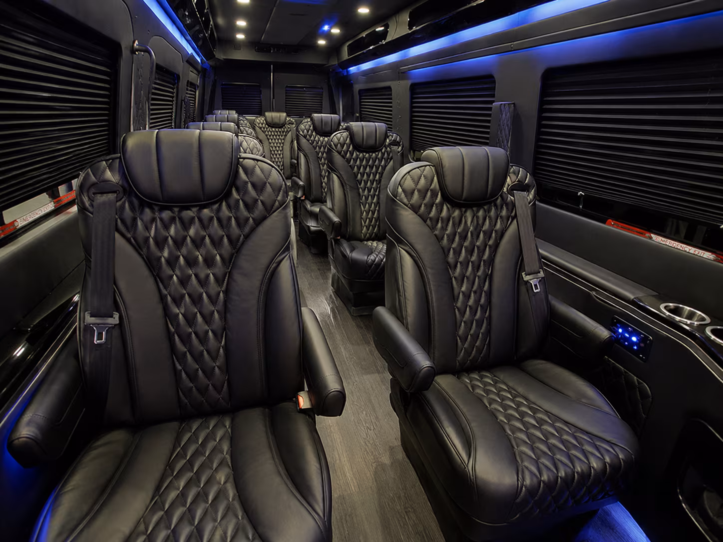 amarillo 15 passenger sprinter van interior