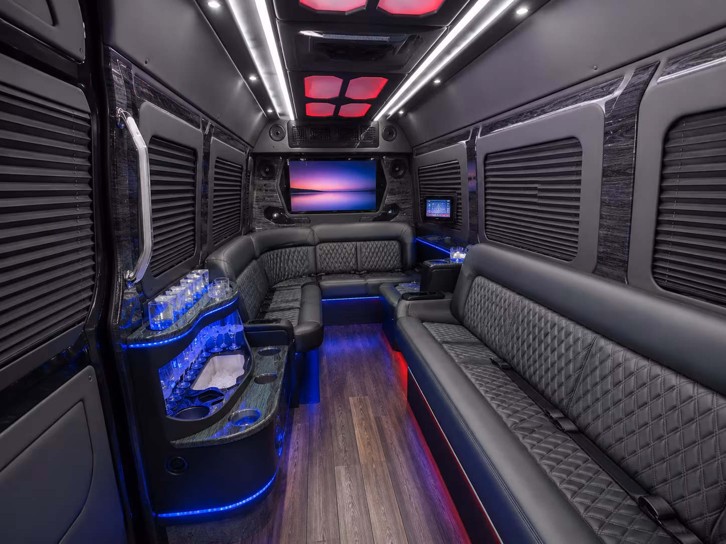 amarillo sprinter van booking step 1
