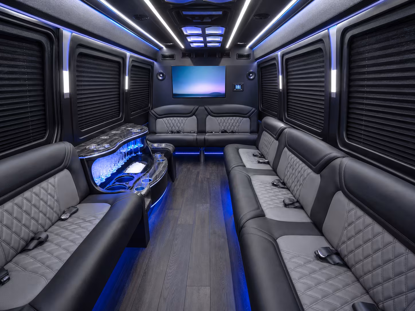 amarillo sprinter van rentals for a private night out friend groups anniversary dinners and group travel around the city