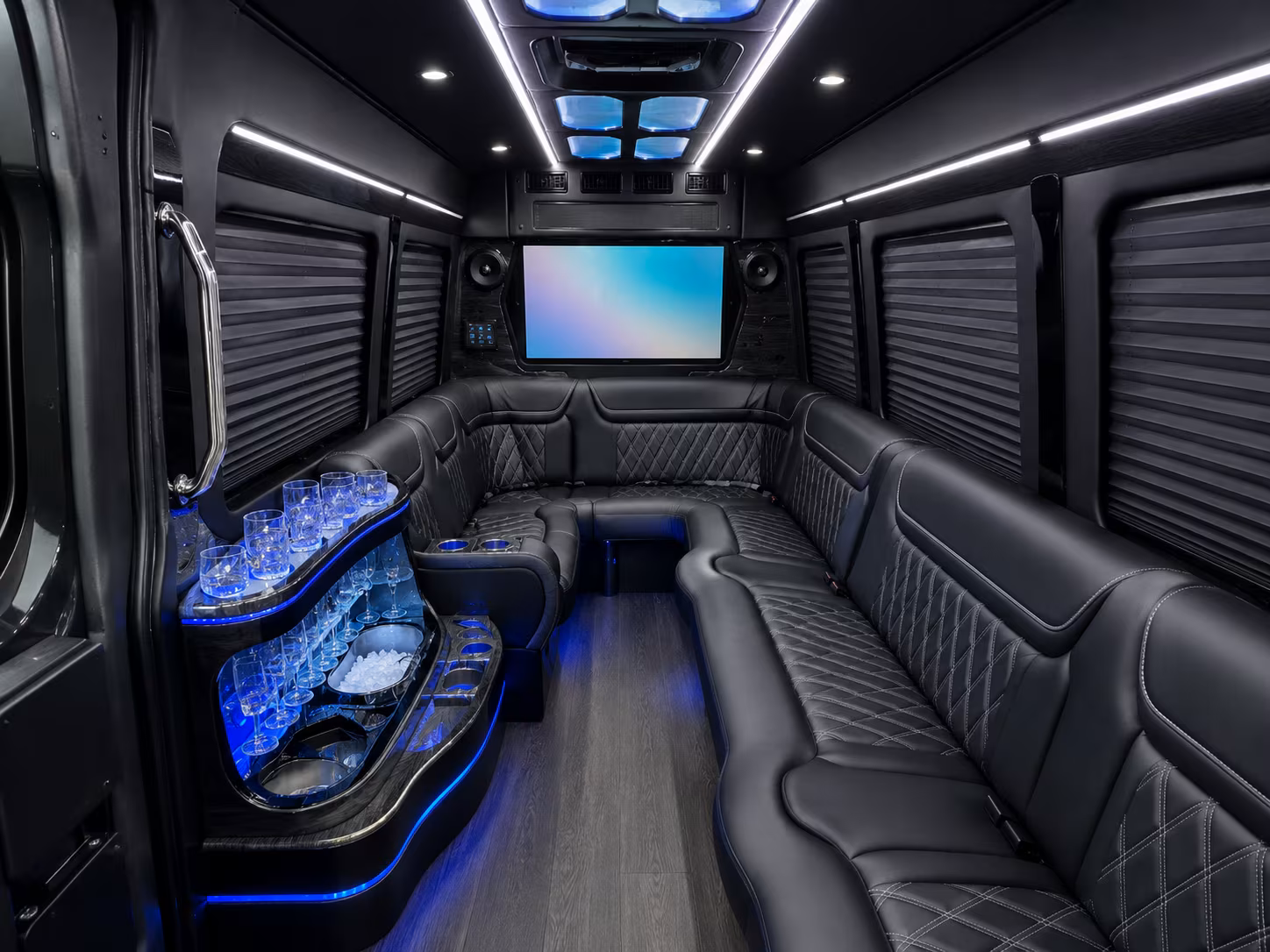 hotel block convention and multi stop amarillo airport sprinter van shuttles