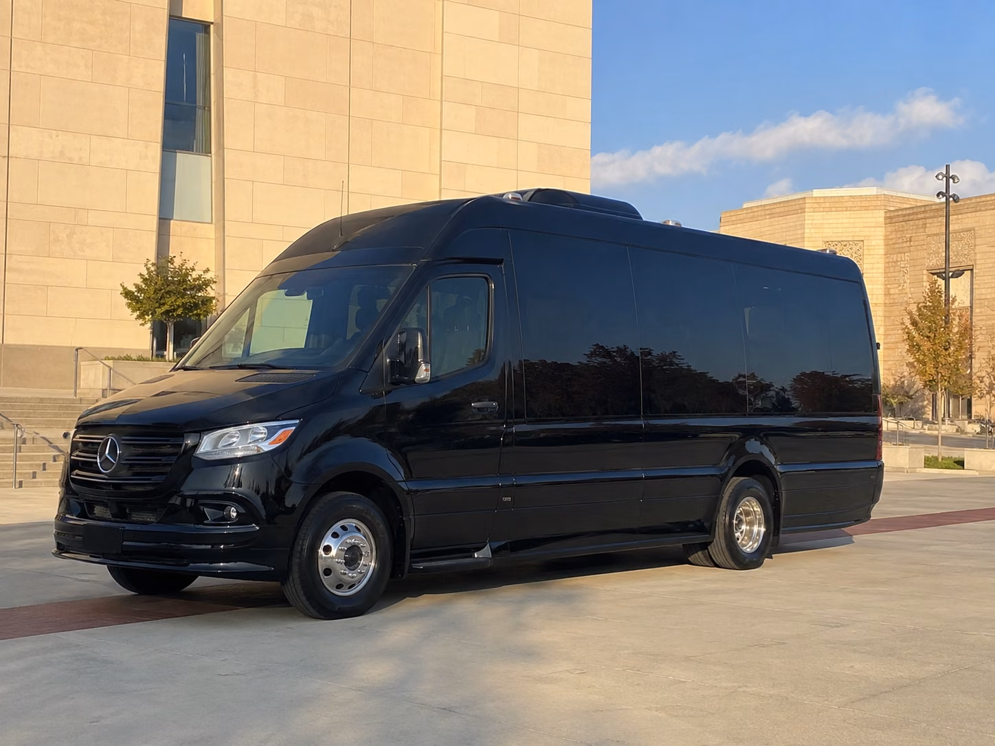 sample corporate shuttle quote multi day convention sprinter van in amarillo